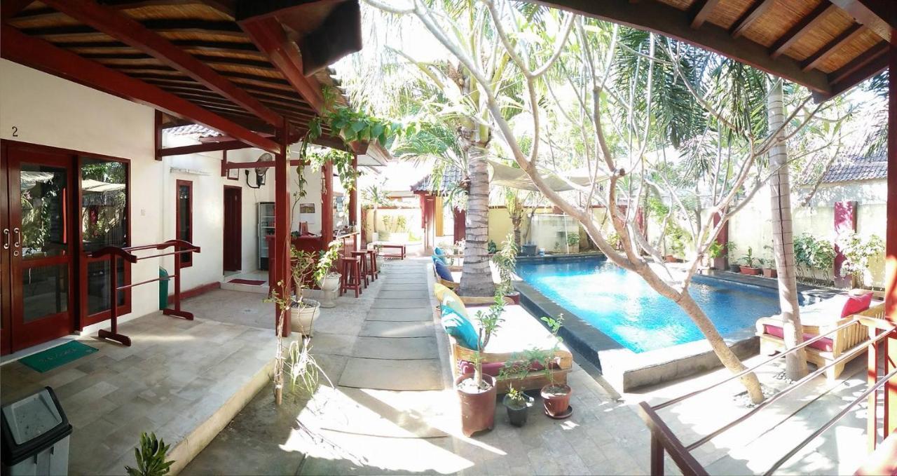 Aaliku Bungalows Gili Trawangan Exterior photo